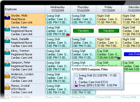 Hospital Scheduling Programs