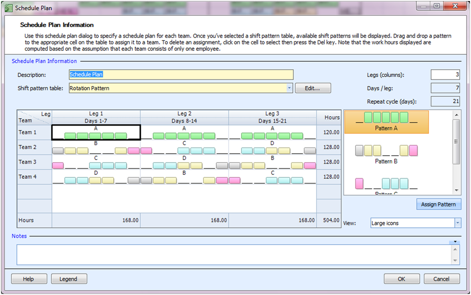 Employee Scheduling Example 24 7 8 Hr Shifts On Weekdays